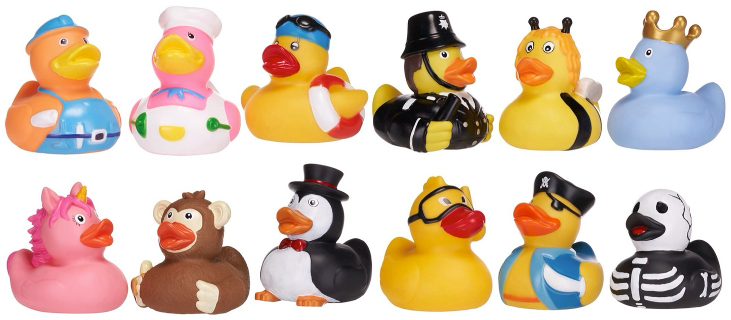 17CM FUNKY DUCK 12 ASST