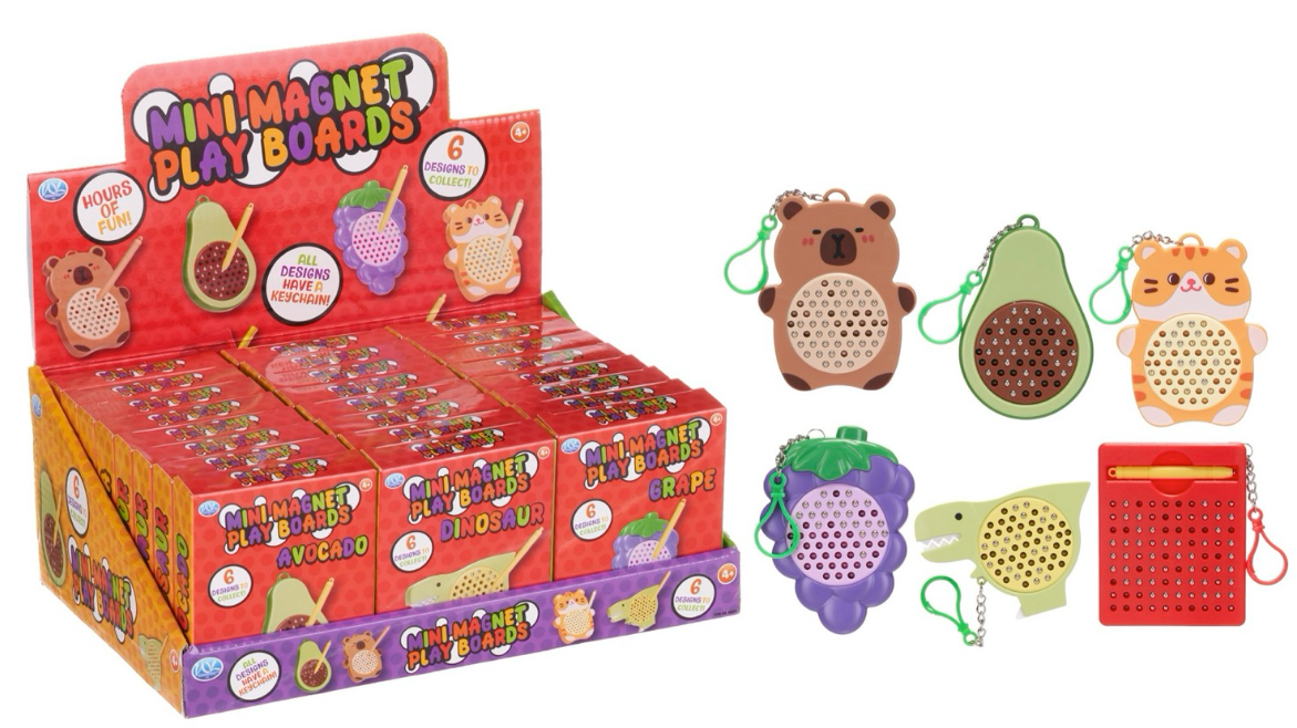 MINI MAGNET PLAY BOARD 6 ASST (DB)
