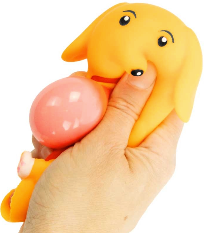 SQUEEZY HOT DOG SENSORY TOY