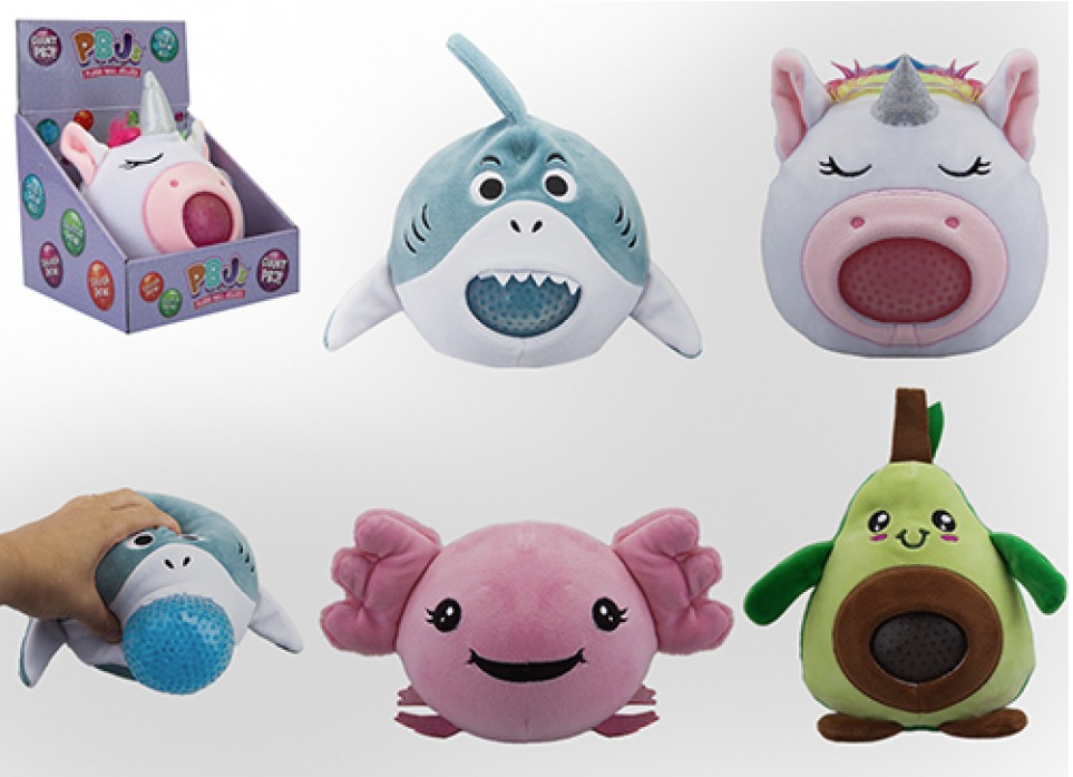 PBJ'S JUMBO SIZE PLUSH BALL JELLY 15CM
