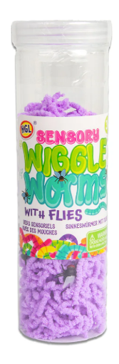 WIGGLE WORMS WITH FLIES