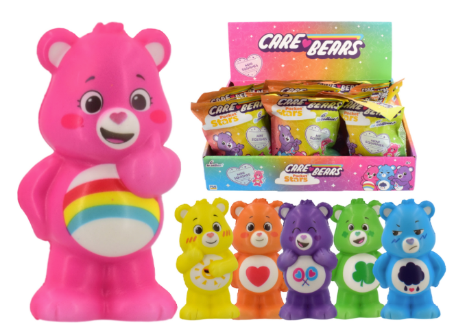 Care Bears 10cm Squshies 1pc In Blind Foilbag