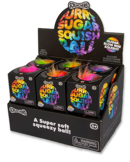 SCRUNCHEMS FURRY SUGAR SQUISH BALL