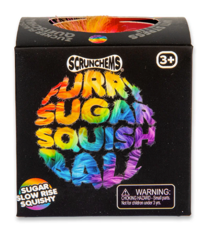 SCRUNCHEMS FURRY SUGAR SQUISH BALL