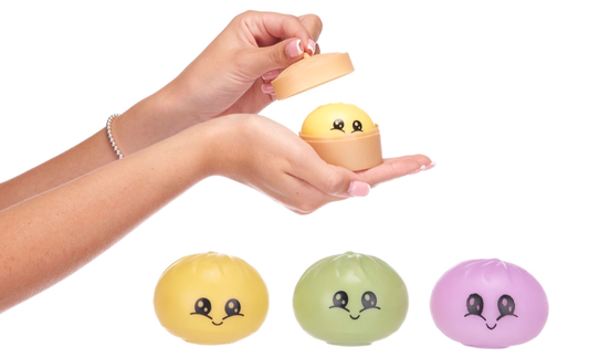 5.5CM KAWAII SQUEEZY DUMPLING 3 ASST (DB)