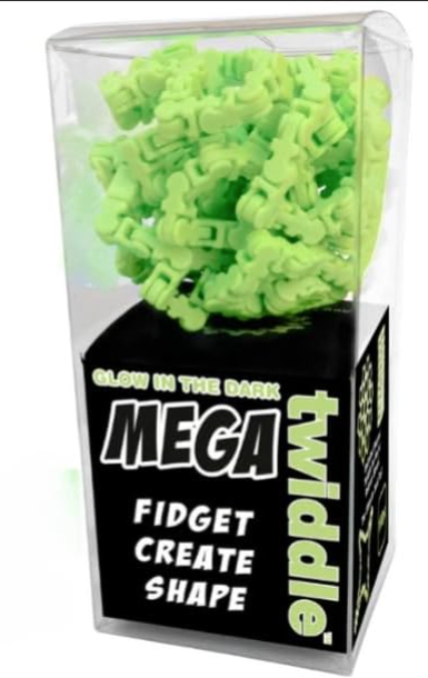 Mega Twiddle Fidget Toy, Glow in the Dark