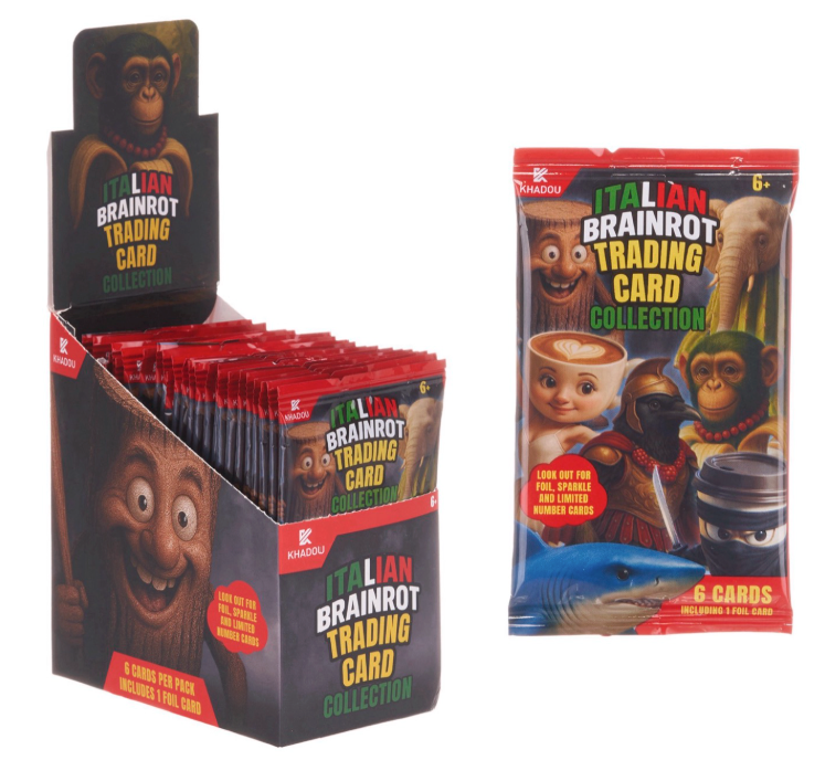 BRAIN ROT TRADING CARD COLLECTION 24 X 6 CARDS PK