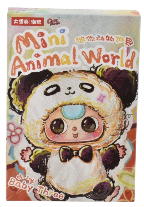 Baby Three Mini Animal World Mystery Plush Box Assortment