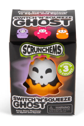 SCRUNCHEMS SWITCH ‘N’ SQUEEZE GHOST