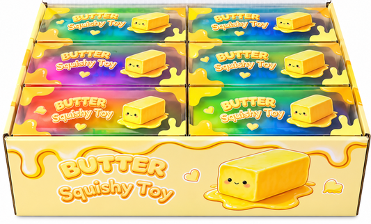 Crunchy Rainbow Butter
