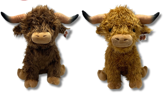 10″ HAMISH & HETTY HIGHLAND COW