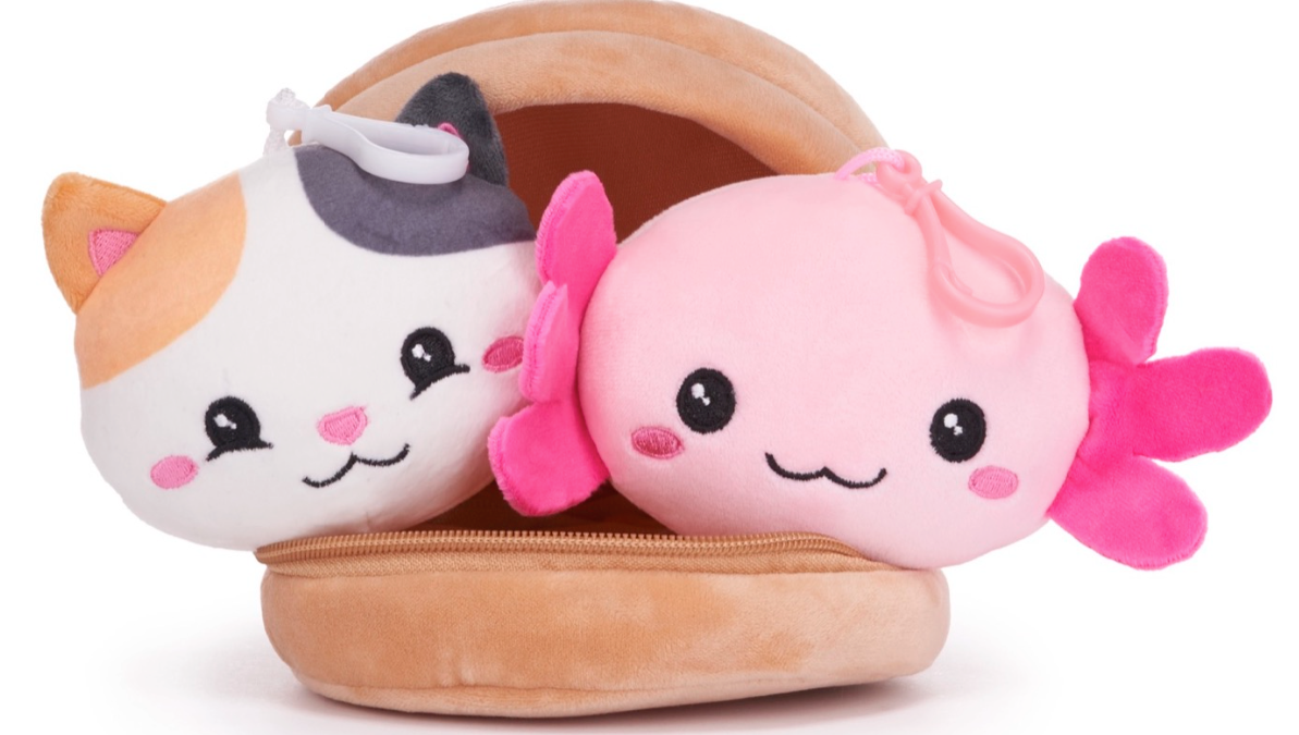 14CM KAWAII KUTIES DUMPLING WITH 2 BAGCLIPS
