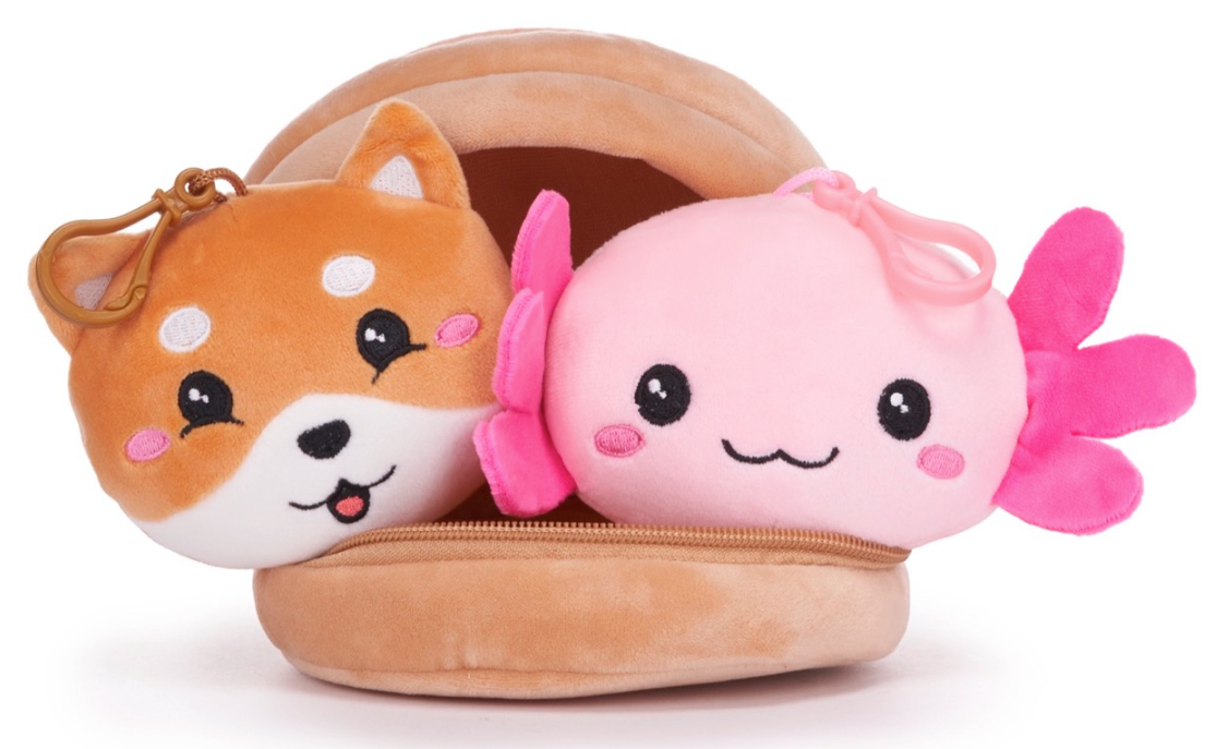 14CM KAWAII KUTIES DUMPLING WITH 2 BAGCLIPS