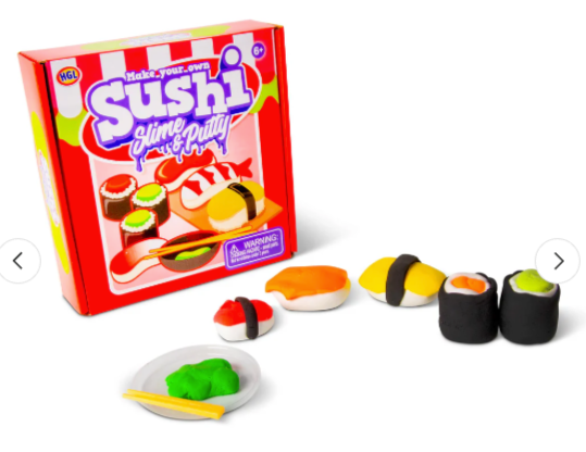 MAKE YOUR OWN SUSHI SLIME & PUTTY