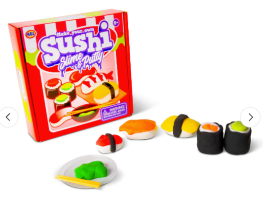 MAKE YOUR OWN SUSHI SLIME & PUTTY