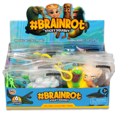 BRAINROT STICKY SQUISHY - BY AIR