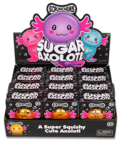 SCRUNCHEMS SUGAR AXOLOTL