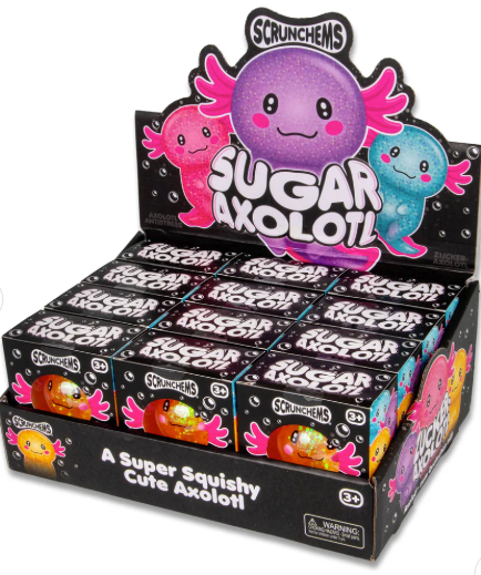 SCRUNCHEMS SUGAR AXOLOTL