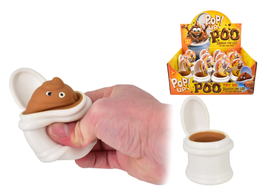 Squeeze Poo Toilet In Display Box
