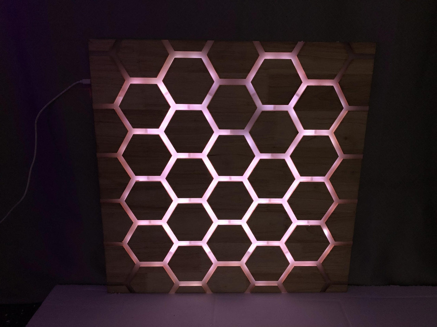 Touch Interactive Honeycomb Panel, Wall Mounted