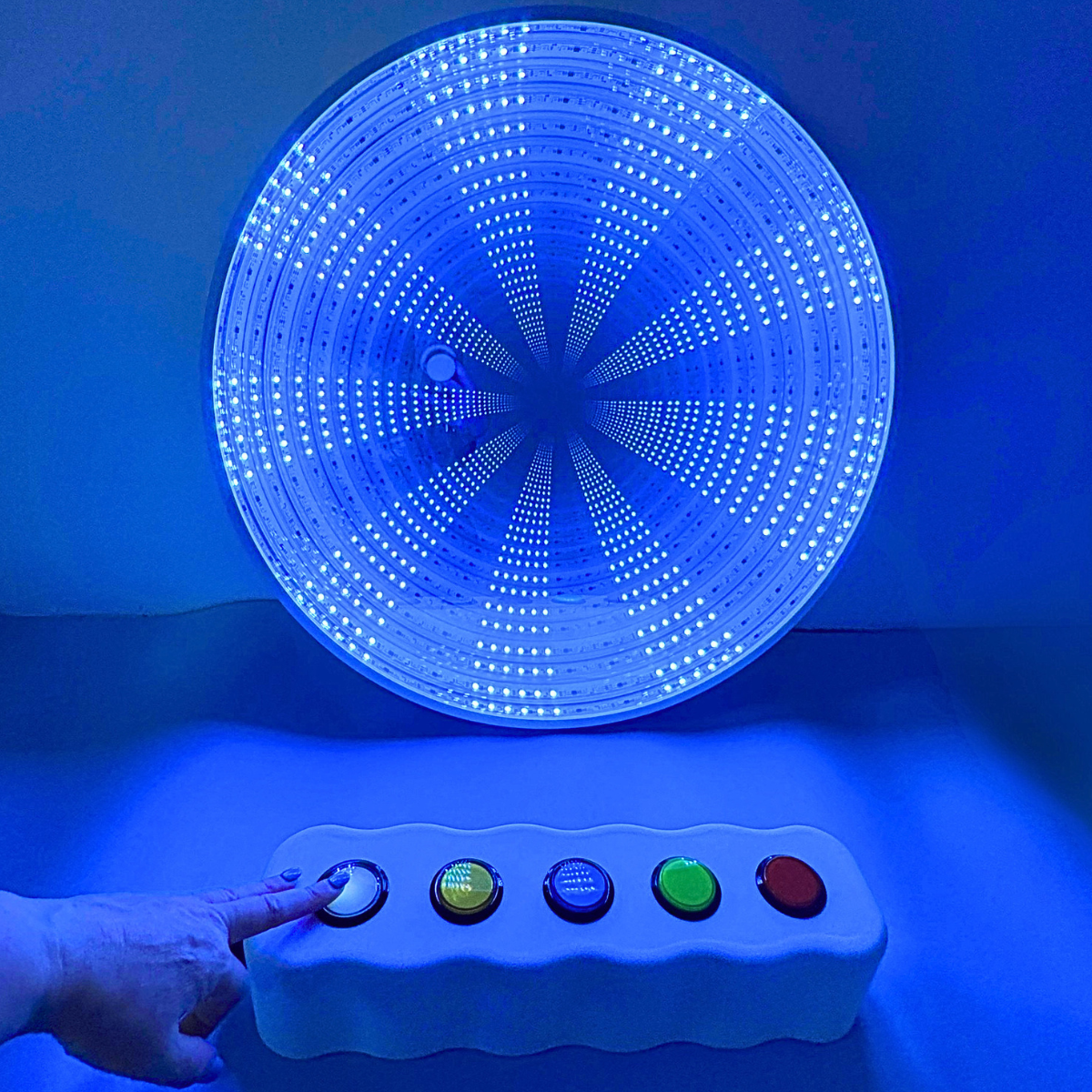 60cm Infinity Mirror with Giant Remote Buttons