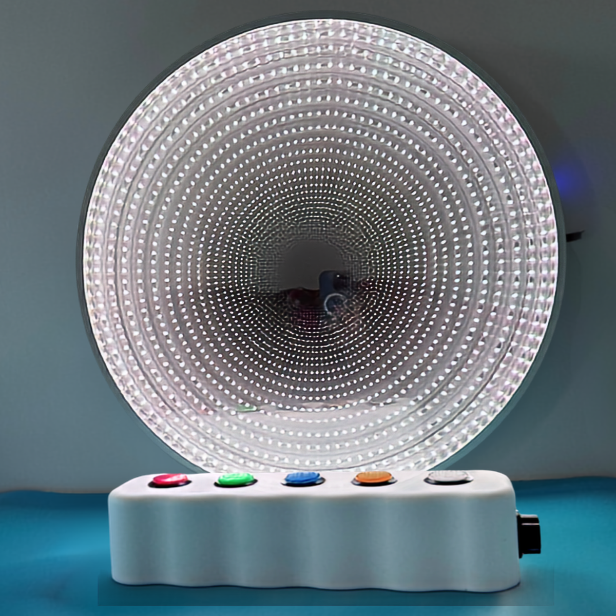 60cm Infinity Mirror with Giant Remote Buttons
