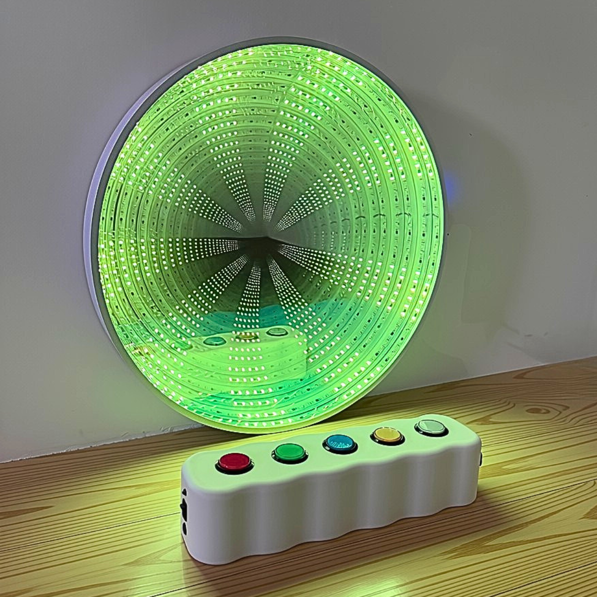 60cm Infinity Mirror with Giant Remote Buttons