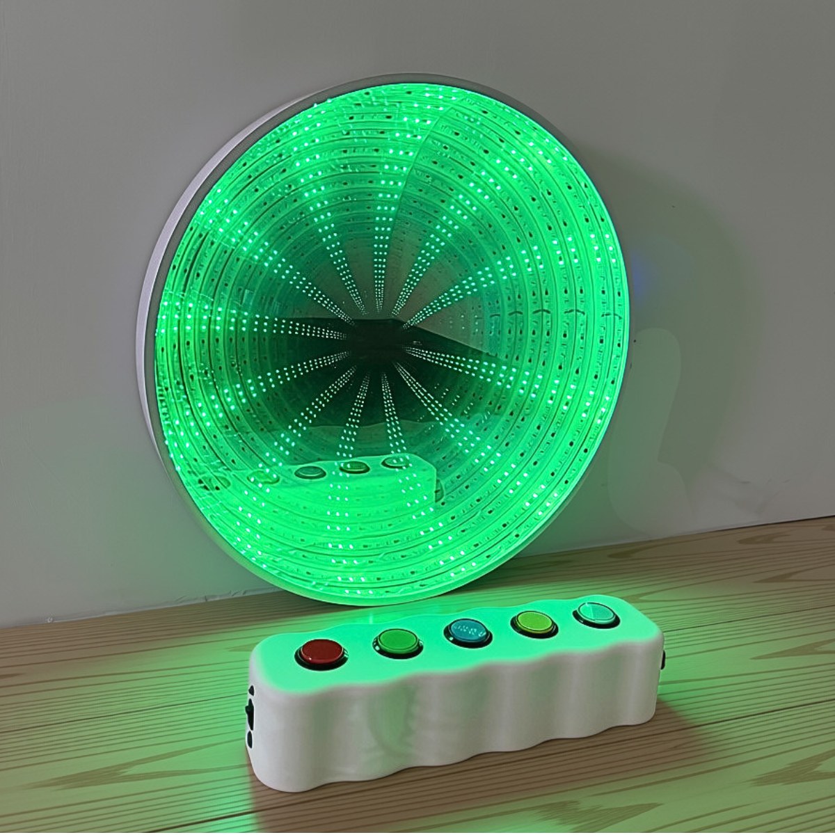60cm Infinity Mirror with Giant Remote Buttons