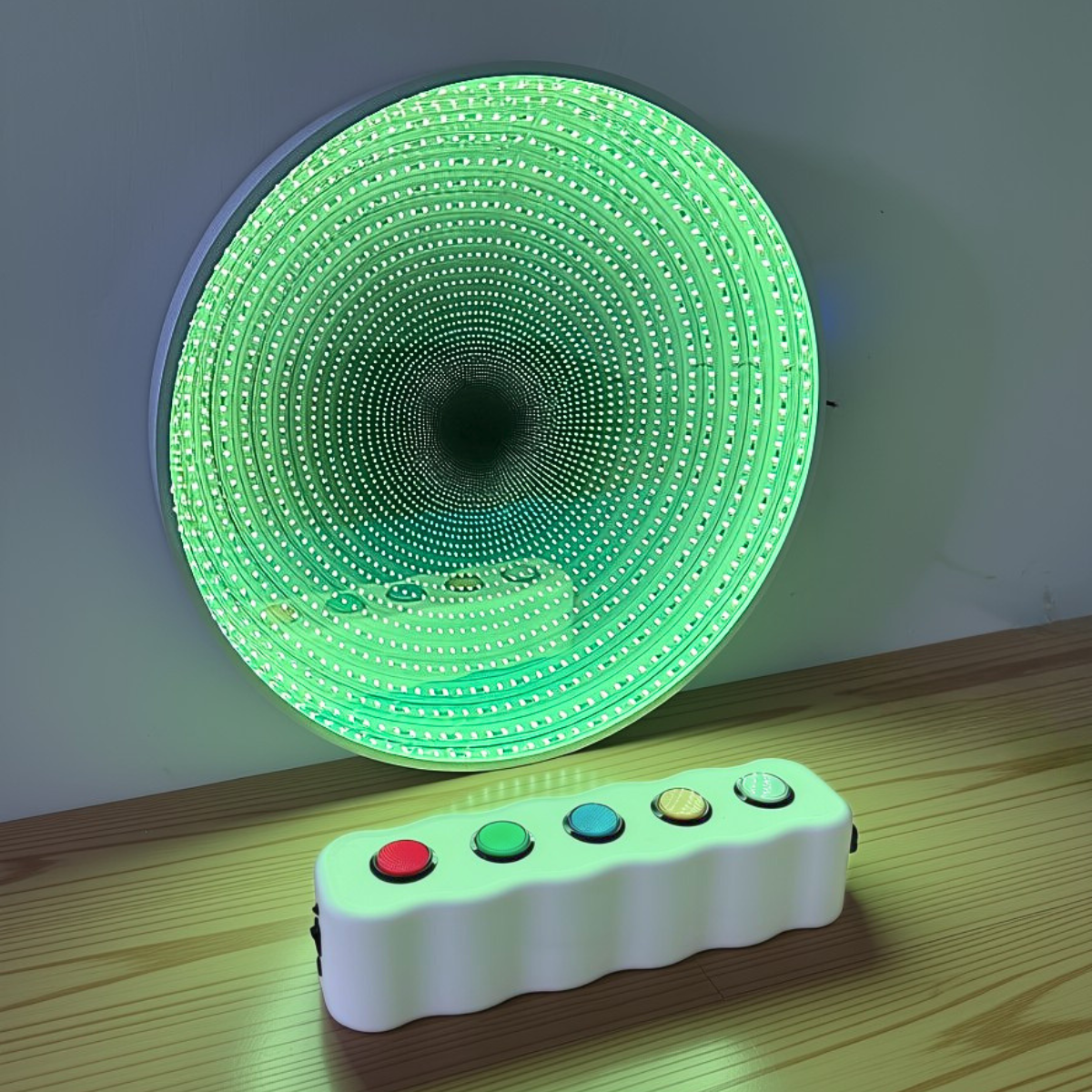 60cm Infinity Mirror with Giant Remote Buttons