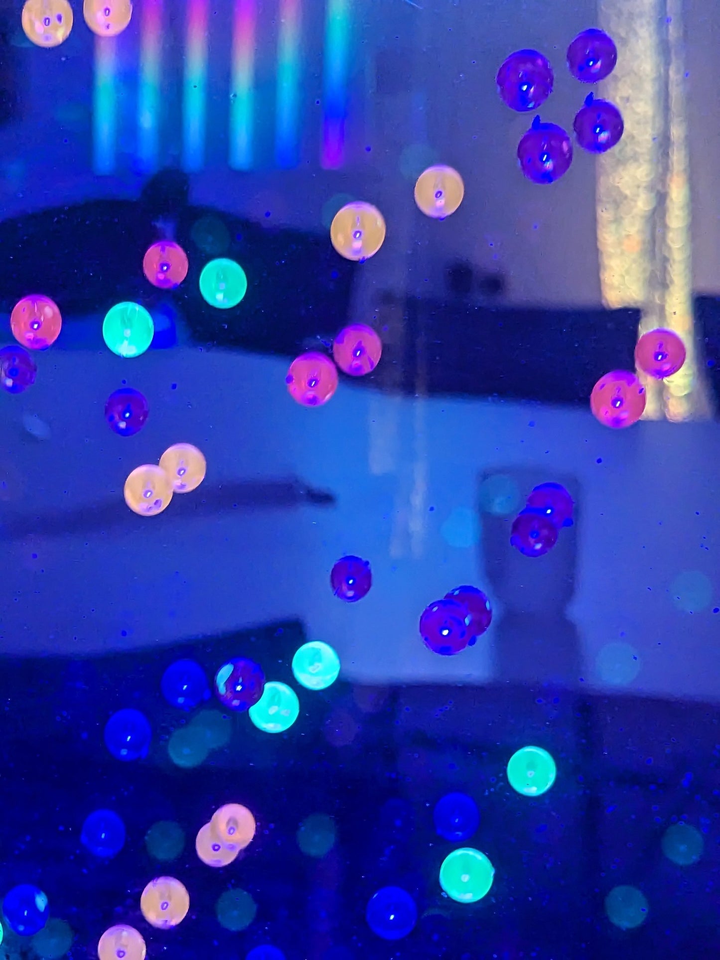 Wall Hanging Glow Bead Cascade