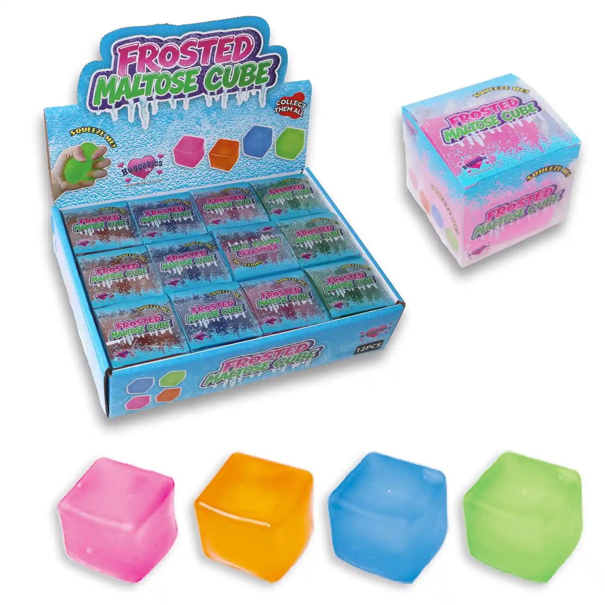 5CM FROSTED MALTOSE CUBE IN BOX