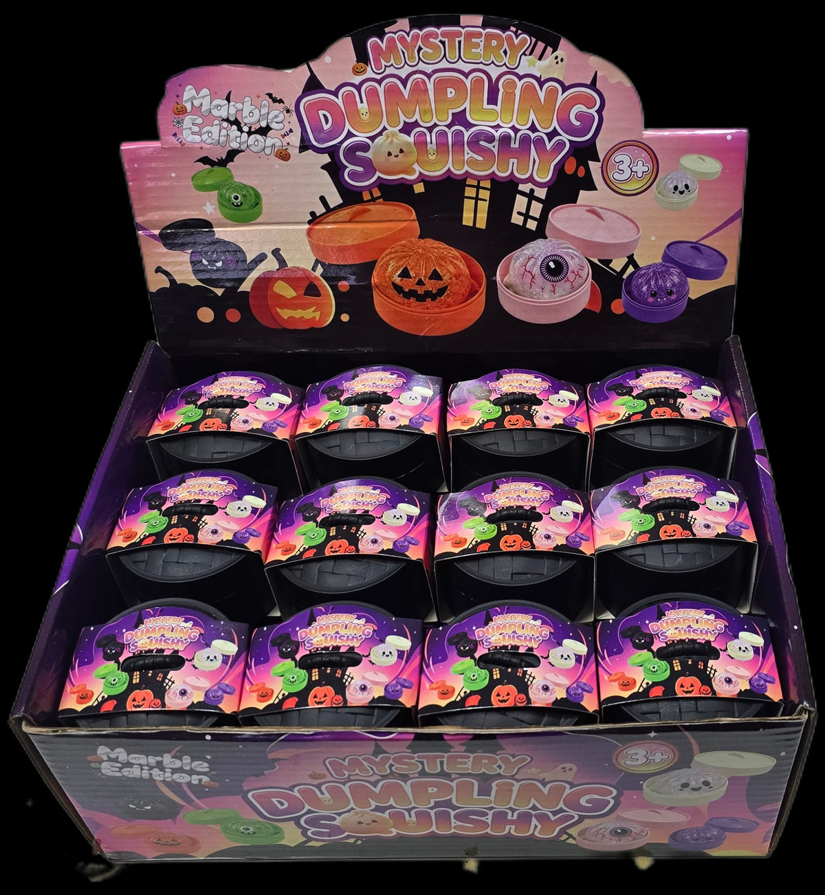 Squooshies 5.5cm Maltose Halloween Dumplings