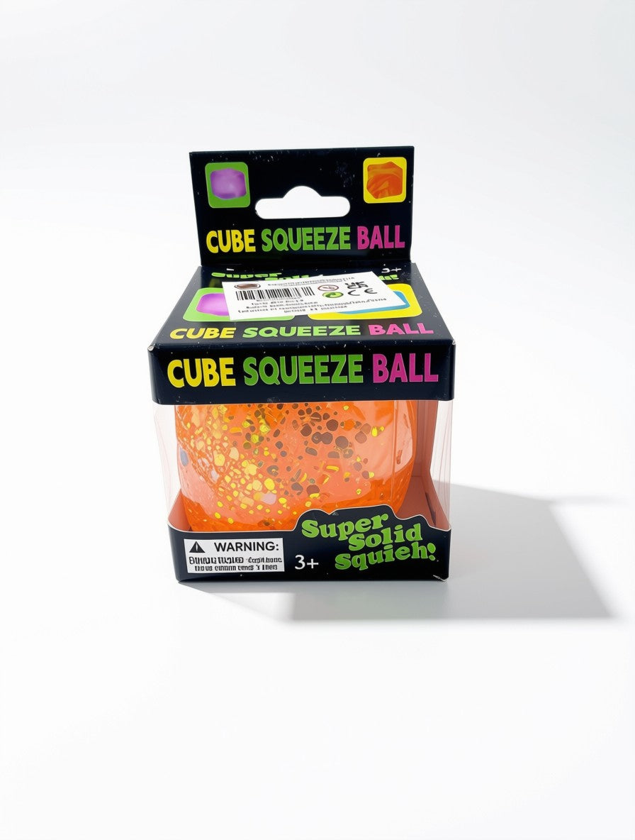 Maltose Glitter Squeeze Cube