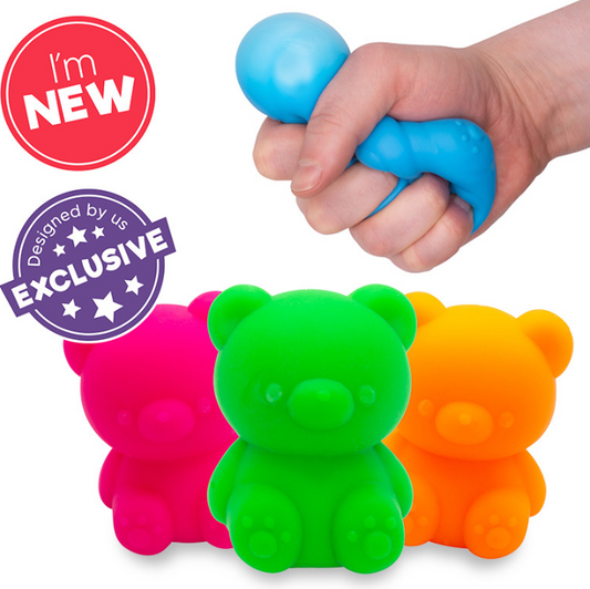 Scrunchems Squishy Neon Scented Bears - SENsory Toys4U