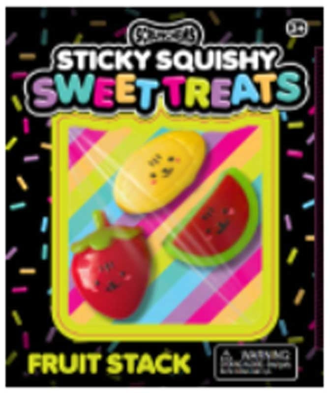 SCRUNCHEMS STICKY SQUISHY FRUIT STACK