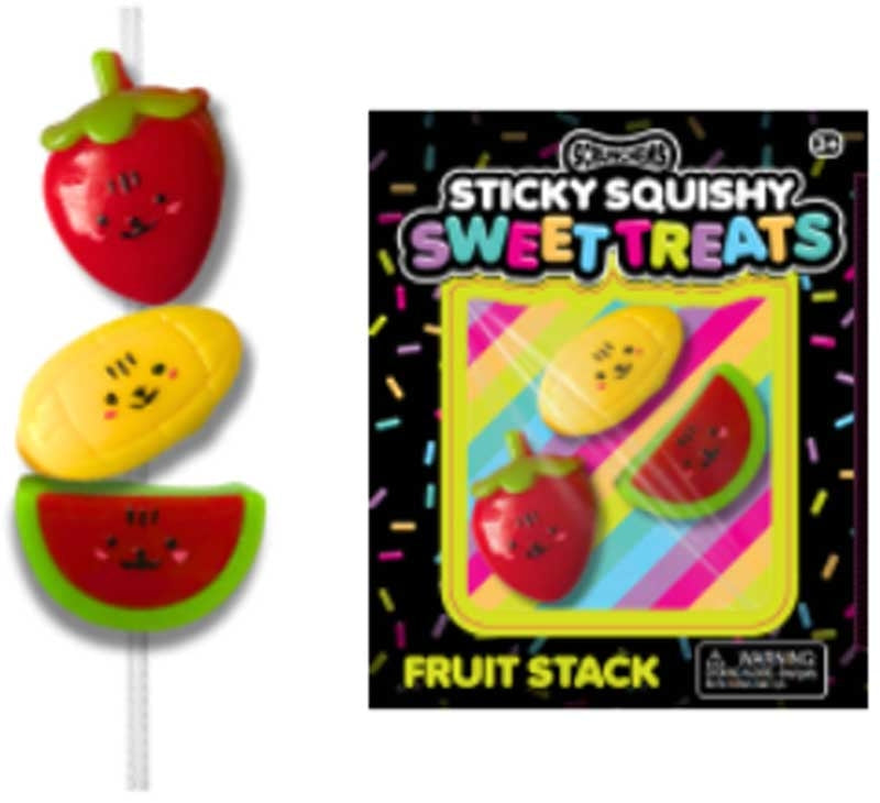 SCRUNCHEMS STICKY SQUISHY FRUIT STACK