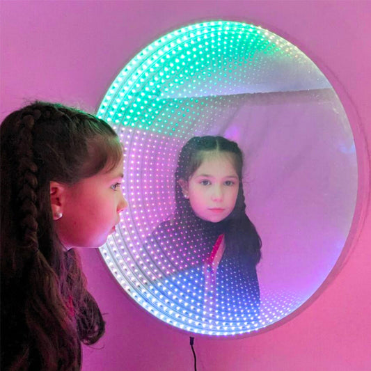 60cm Infinity Mirror with Giant Remote Buttons